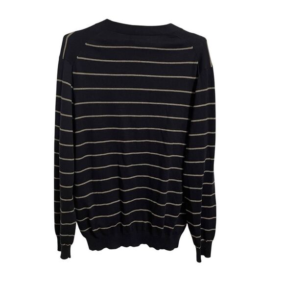 Polo Ralph Lauren Pima Cotton Navy Button Front Cardigan Sweater Large NWT - Picture 5 of 7
